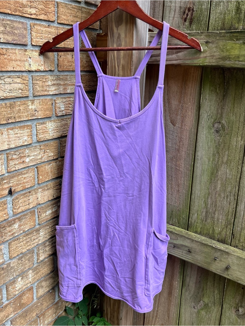FP Movement by Free People Lavender HotShot Tank Dress with Pockets
